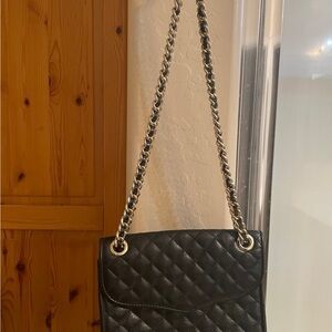 Rebecca Minkoff Black Quilted Shoulder Bag